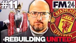 FM24 Manchester United Rebuild #11 - TITLE RACE🔥 Football Manager 2024