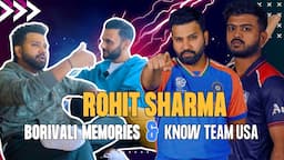 Was Rohit Sharma a six hitter in gully cricket ? | Know Your NRIs | USA vs IND | T20WC2024 |