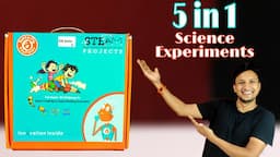 5 in 1 Science Experiments Kit from Butterfly Fields | School Projects | Easy Science Experiments