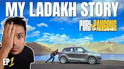 MY FIRST LADAKH TRIP STORY 😲 PURI TO PANGONG EP.1