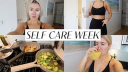 SELF CARE week in my life in NYC: cook with me, cleaning, alone time