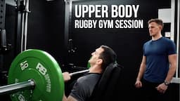 Upper Body Rugby Gym Session with Sam Warburton ! 🏋️‍♂️