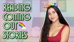 Reading Your Coming Out Stories 4 (happy pride!!) | Just Sharon