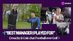 Crouch vs Cole Golf at The Brabazon ⛳ Favourite manager? Jose Mourinho, Carlo Ancelotti & MORE! 🧠