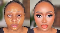 SIMPLE MAKEUP TRANSFORMATION FT MY BEAUTIFUL CLIENT