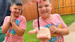 CALEBs RAINY DAY BUG HUNT! Caleb And Mommy Play and Find REAL BUGS Outside!