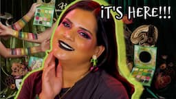 Oden's Eye x Angelica Nyqvist 💚 Hela Palette - Swatches + 3 Looks on Tan Skin | Karen Harris Makeup