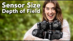 How Depth Of Field Changes With Sensor Size - Camera Comparison