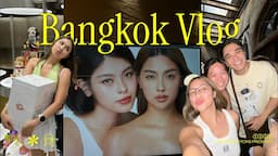 Bangkok Vlog! ♡ Work, Food & Shopping! With CK, Mikee & Mika!!