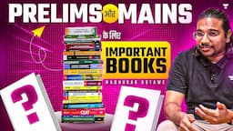 Prelims और Mains के लिए Important Books | UPSC CSE 2024-25 | Madhukar Kotawe