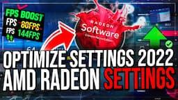 How to Optimize AMD Radeon Settings For GAMING & Performance The Ultimate GUIDE 2024