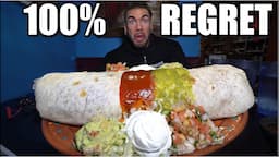 THE BURRITO EATING CHALLENGE THAT ACTUALLY BROKE ME... Joel Hansen