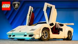 Is LEGO Lamborghini Countach Set Worth $180? Set 10337 Review