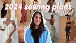 My 2024 Sewing Plans | Sewing Project Ideas & Crochet!!