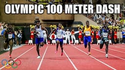 The 100 Meter Dash JUST GOT EVEN CRAZIER || Kishane Thompson VS. Noah Lyles - 2024 Paris Olympics