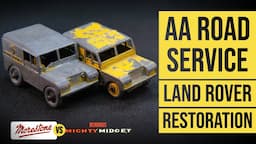 MORESTONE & BENBROS restoration: AA Road Service Land Rover