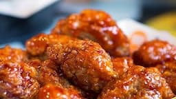 How To Make BUFFALO WILD WINGS In Air Fryer | Asian Zing & Honey BBQ