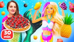 La vie de Barbie Sirène. Aventures sous-marines. Jeux avec poupées pour les filles