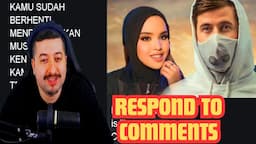 Respond to Putri Ariani and Alan Walker comments