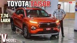 2024 Toyota Taisor Review and Walkaround ✅🔥 l Toyota urban cruiser Taisor V Model Review ✅ l MRCars