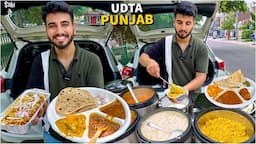 Young Punjabi Munde da i20 Dhaba | Desi Ghee Thali | Street Food India