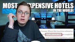 REACTING TO THE MOST EXPENSIVE HOTELS IN THE WORLD!! | AD |