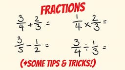 How to Calculate ANY Fraction Easily!