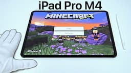 $2600 iPad Pro M4 Unboxing - Best Tablet for Gaming? (M4 vs M1 Gaming Test)