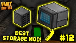 Best Storage Mod!!! Refined Storage, Grid, Controller, Disk Drive (& Powah) Vault Hunters Guide 12