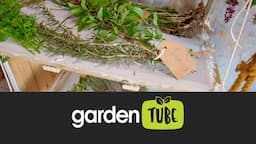 Make A Herb Drying Rack