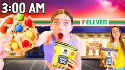 EATING ONLY 7 ELEVEN FOODS IN SINGAPORE FOR 24HRS w/Norris Nuts