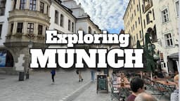 Walking tour of historic sites in MUNICH, Germany