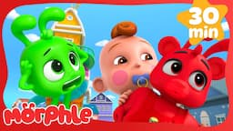 Giant Baby Mischief | 🔴 Morphle VS Orphle 🟢 | Big Fun for Little Ones! | Kids Cartoon