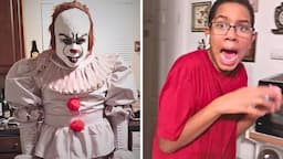 Try putting on a clown mask after they've seen IT! | Funny Pranks and Scare Cam That Make You Day!