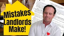 7+ MISTAKES Landlords make!  60 Day Notice to Terminate  - Guide for renters and landlords