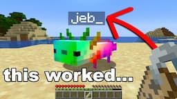 I Busted Every POPULAR 1.17 Minecraft Myth And This Happened...