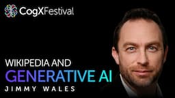 Jimmy Wales: Wikipedia and generative AI - what does the future hold? With Anne-Marie Imafidon