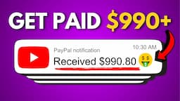 Get Paid $990+ Watching YouTube Videos - Make Money Online