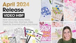 NEW Altenew Stamps, Dies, Press Plates & More | April 2024 Monthly Release + Giveaway