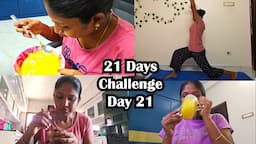 21 Days Weight Loss Challenge Day 21 | Pregnancyku try panravangaluku Diet Chart in Tamil