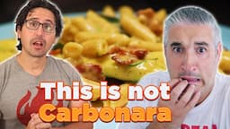 Adam Ragusea Vegetarian Carbonara Is a Mess