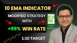 10 EMA Modified Strategy By Anant Ladha | 99% accuracy | Banknifty strategy