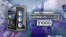 Best Prebuilt Gaming PC Under $1000 In 2022! - iBuyPower Pro SlateMR Review!