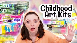 Finishing EVERY Childhood Art Kit