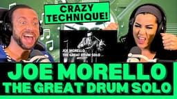 THE ORIGINAL DRUMMING LEGEND?! First Time Hearing Joe Morello - The Great Drum Solo Reaction!