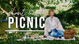 Plant Based Picnic Recipes | Iced tea, sandwiches and lemon slice