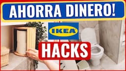 HACKS DIY de IKEA  para BAÑOS que DEBERIAS HACER | AHORRA DINERO 😉 |GENIUS HACKS