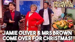 Jamie Oliver and Mrs Brown come over for Christmas!