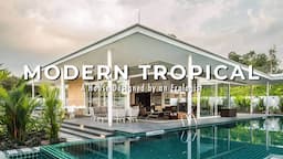 Best Architect Design for Homes | R House | Tropical Modernist Design | Architecture House Tour