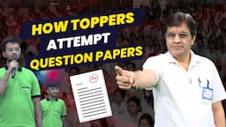 How Toppers Attempt their Question Papers in NEET? Know from the expected #NEET2024 Toppers #BMsir